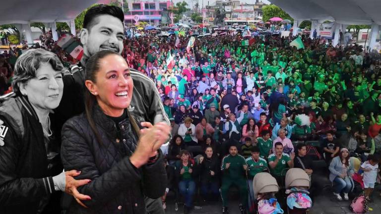 La presidenta de México, Claudia Sheinbaum siguió el partido desde Ciudad Nezahualcóyotl y reconoció el esfuerzo de la Selección Mexicana tras su eliminación ante Inglaterra.