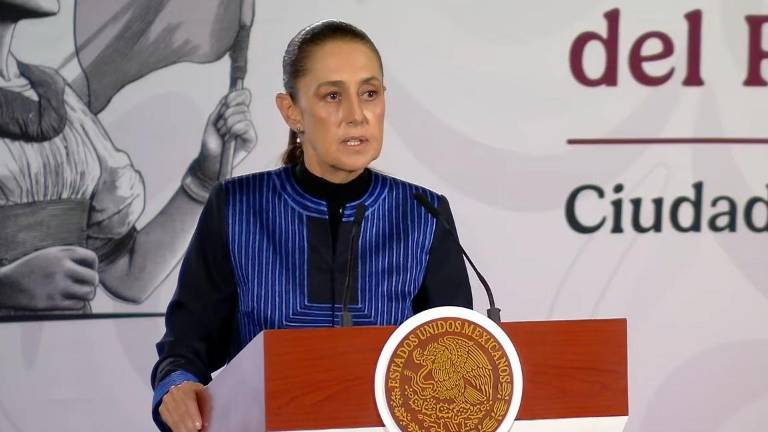 Sheinbaum criticó las actividades políticas de Alejandro Moreno en Estados Unidos y cuestionó que el dirigente del PRI recurra a actores extranjeros para abordar asuntos relacionados con México.
