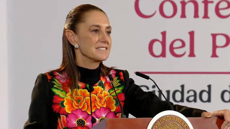 Claudia Sheinbaum destacó el avance de la actividad económica reportado por el Inegi y atribuyó parte del resultado a la obra pública.
