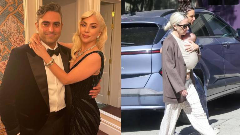 Fiesta. Lady Gaga y Michael Polansky se convirtieron en padres de su primera hija el pasado mes de julio.