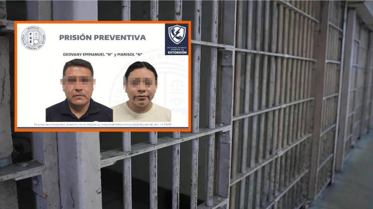 Dictan prisión preventiva a Marisol ‘N’ y a Geovanny Emmanuel ‘N’
