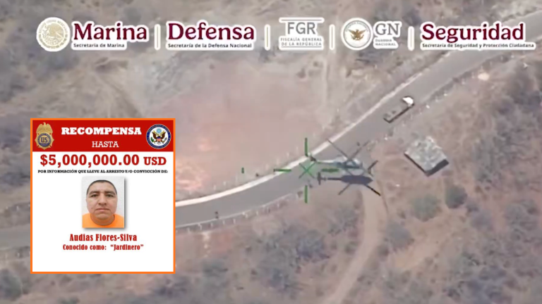 El Gobierno de México difundió el video del operativo que culminó con la detención de Audias “N”, alias “El Jardinero”, identificado como líder regional del CJNG.