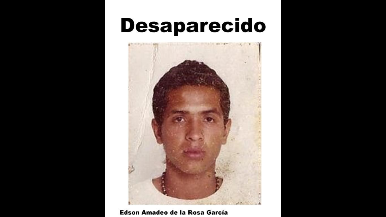 $!Edson Amadeo de la Rosa, hermano de Mario Fabián, está desaparecido desde el 2009