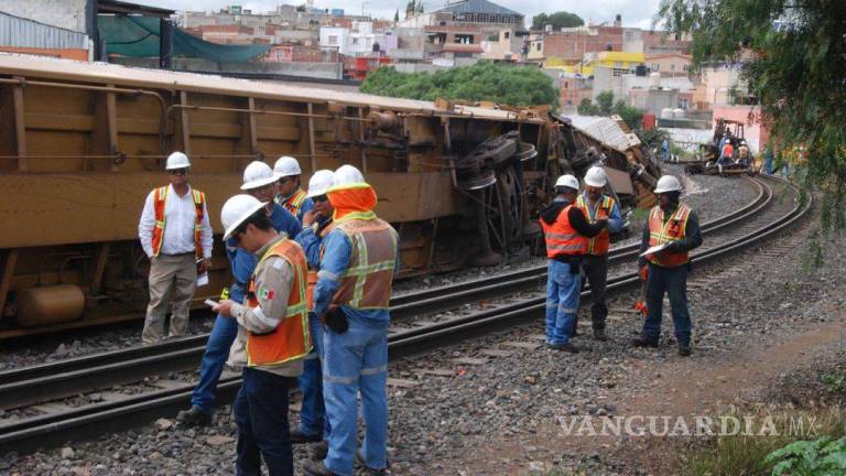 Trenazo: colisión de ferrocarriles deja 5 heridos en Zacatecas