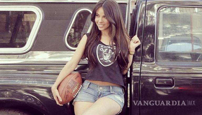 $!Jimena Sánchez, la fanática más sexy de los Raiders de Oakland