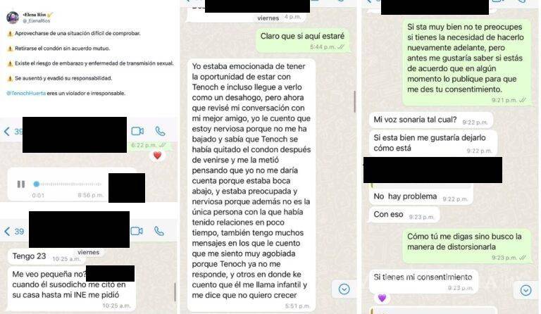 $!Le ‘llueven’ más denuncias a Tenoch Huerta, lo acusan más mujeres de presuntos abusos