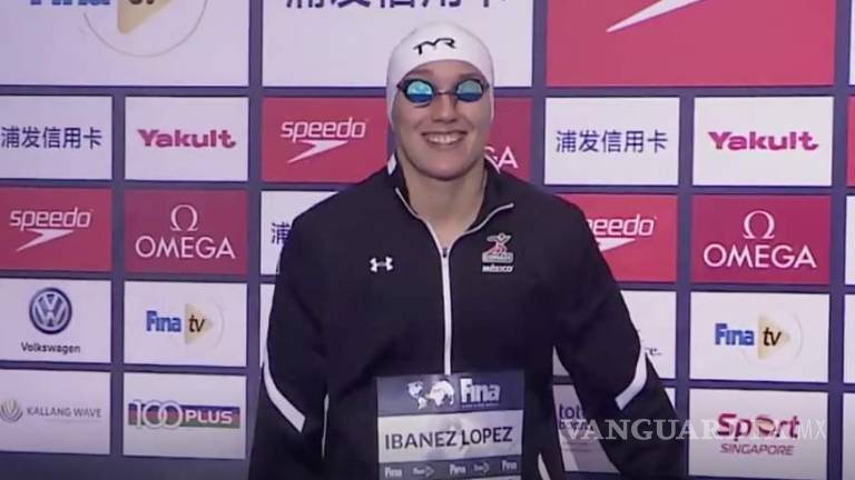 Liliana Ibáñez logra colocarse en el Top 6 del Mundo y es la nadadora más rápida de la historia de México
