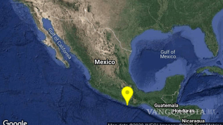Sismo de 4.9 grados se registra en Oaxaca; se percibe en la CDMX