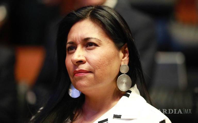 $!La presidenta del Senado, Ana Lilia Rivera (Morena), exigió a la titular de la SCJN respetar la autonomía del Poder Legislativo, sin amedrentar a los legisladores antes del proceso electoral
