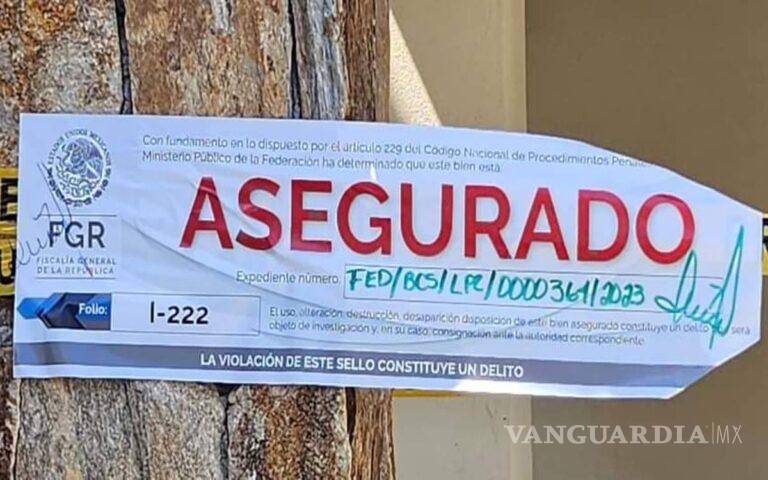 $!El domicilio permanece asegurado desde el 24 de junio pasado, pero un juez de Distrito ordenó a la FGR retirar los sellos y devolverlo