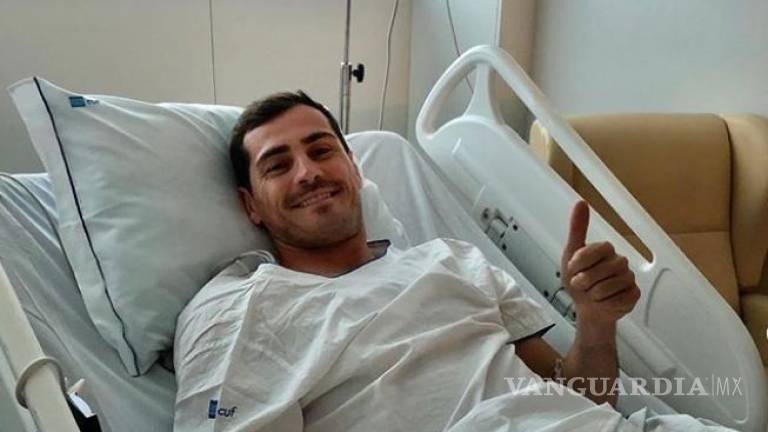 Iker Casillas manda mensaje tras el infarto que sufrió