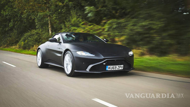 Aston Martin deja ver un poco su Vantage Roadster 2020 antes de su lanzamiento