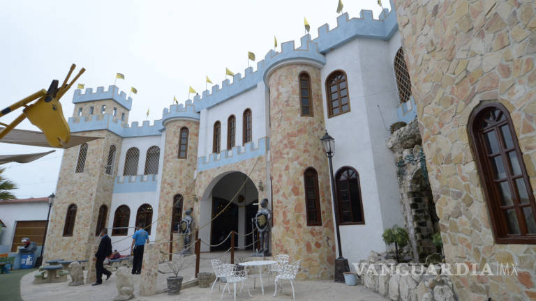 Con castillo tipo Disney, casa de rehabilitación de Cristo Vive en Saltillo busca atraer a niños