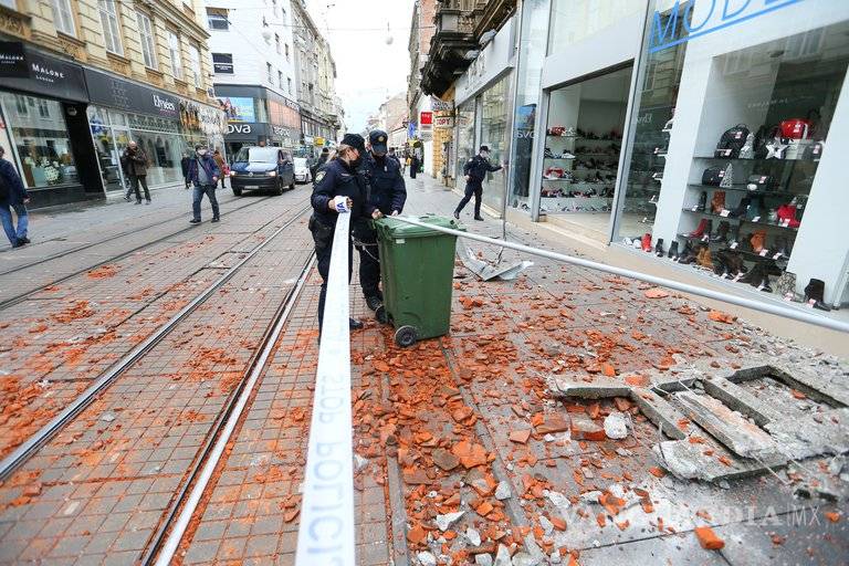 $!Fuerte terremoto en Croacia: todo el distrito de Zagreb arrasado
