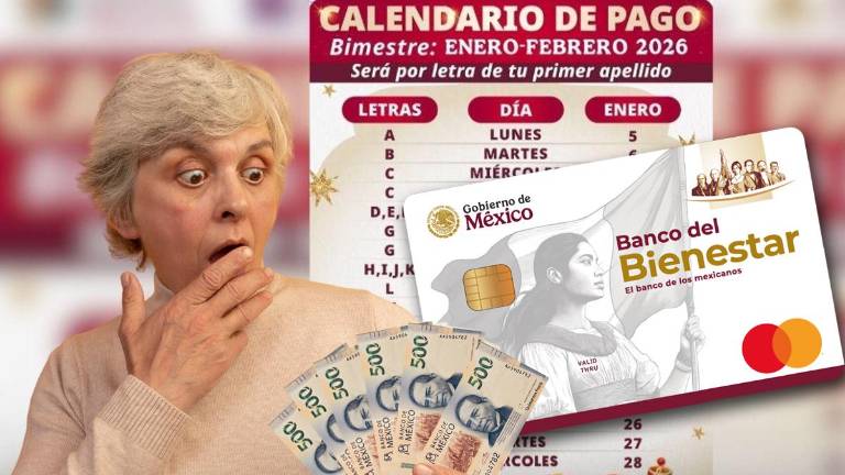 Te compartimos el calendario oficial, del 12 al 28 de enero, para la entrega del apoyo económico de 6 mil 400 pesos.