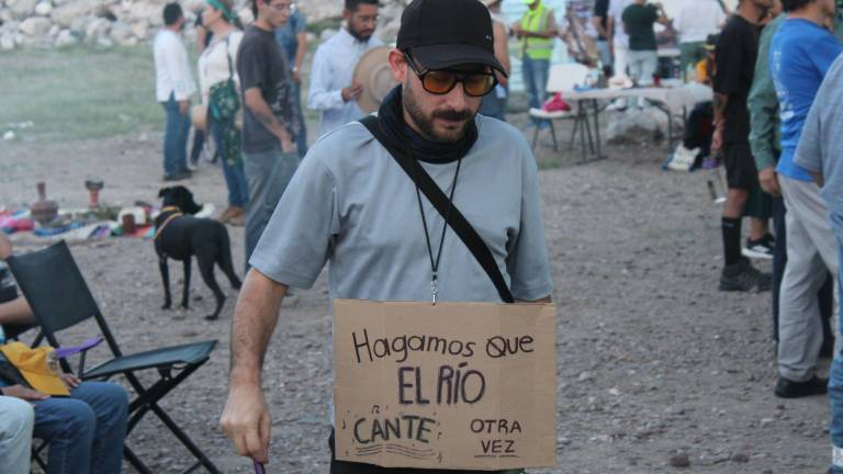 $!Actualmente el lecho del río está seco y ha servido de escenario para distintos eventos o manifestaciones.