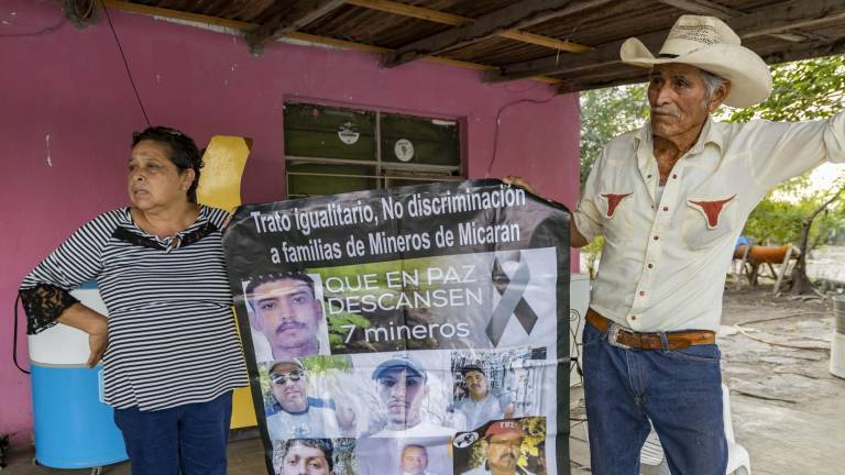 $!Las familias de los siete mineros fallecidos en Micaran han pedido por todos los medios que no los olviden. Piden una indemnización al igual que se les dio a los deudos de otras tragedias.