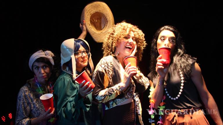 4 amigas sin tapujos llegan en nueva obra de teatro cabaret a Saltillo