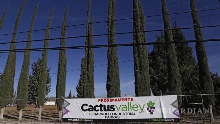 Presenta Cactus Valley nuevo parque industrial y Museo El Mamut, en Parras de la Fuente
