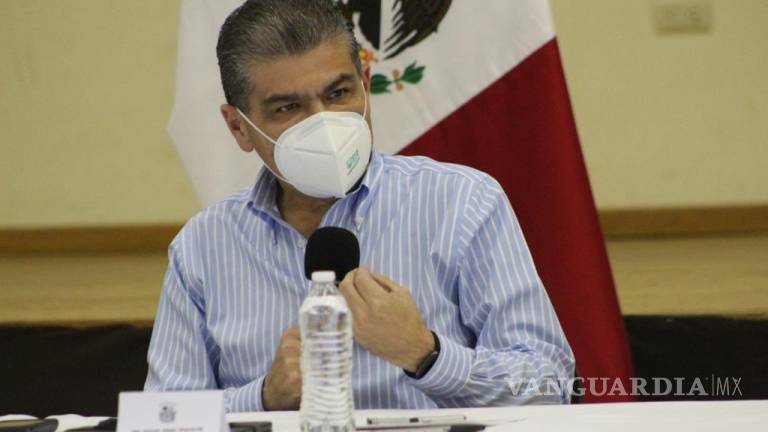 Coahuila iniciará una campaña intensa de entrega de cubrebocas: Miguel Riquelme