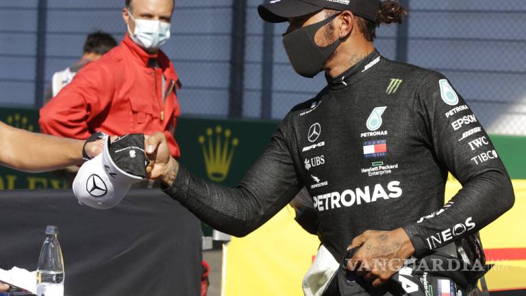 Hamilton consigue la 'pole' en el GP de Italia; 'Checo' saldrá séptimo