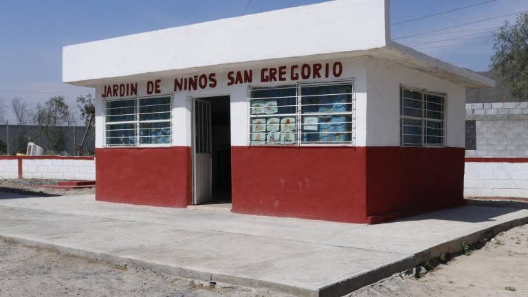 $!El jardín de niños San Gregorio es otro plantes en Ramos Arizpe donde señalan presuntos robos de recursos que irán a infraestructura.