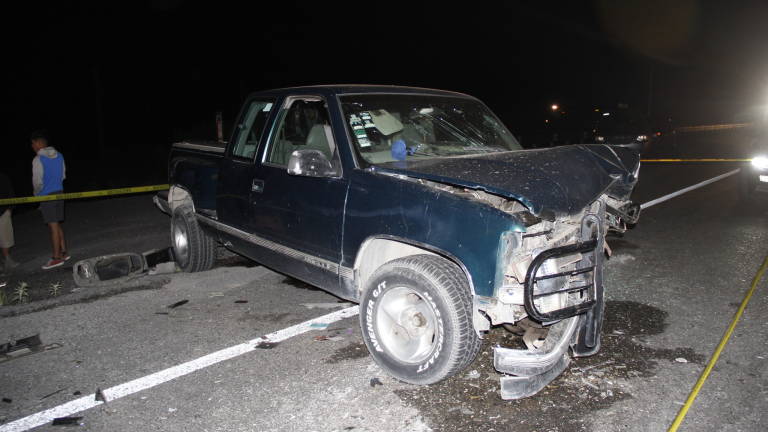 $!¡Accidente mortal! Dos personas pierden la vida en la carretera a Zacatecas