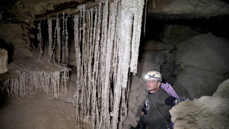 $!Descubren la cueva de sal más larga del mundo en Israel