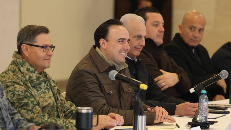 Jiménez destacó la reciente visita de Omar García Harfuch y dijo que seguirá combate a la extorsión.