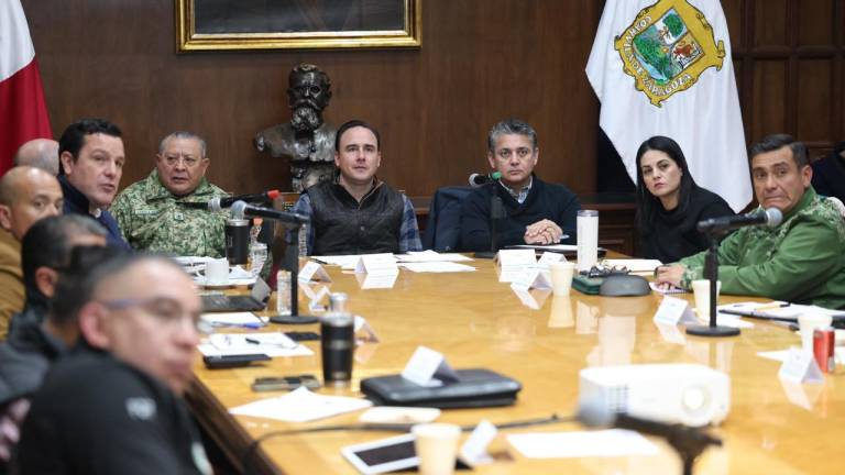 En mesa de coordinación también se tocó el tema del blindaje al estado.