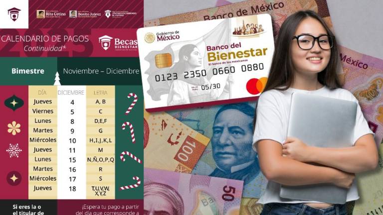 La Coordinación Nacional de Becas para el Bienestar, a través de su titular Julio León, publicó el calendario del último pago de las Becas del Bienestar, correspondiente al bimestre de noviembre y diciembre.