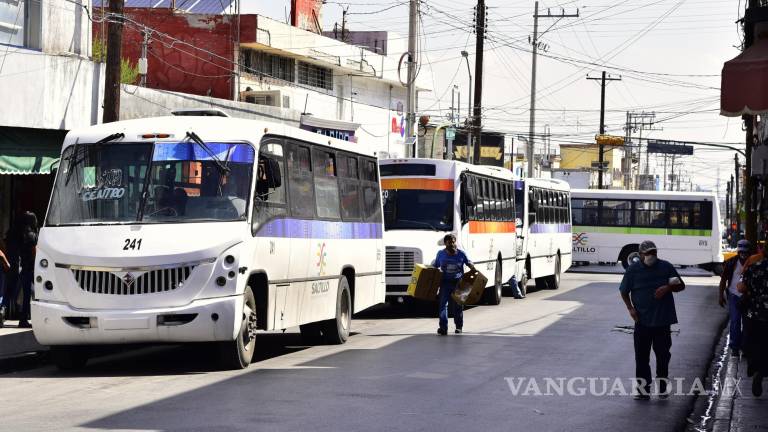‘Quiebra’ pandemia a 7 rutas del transporte en Saltillo; readecuarán recorridos