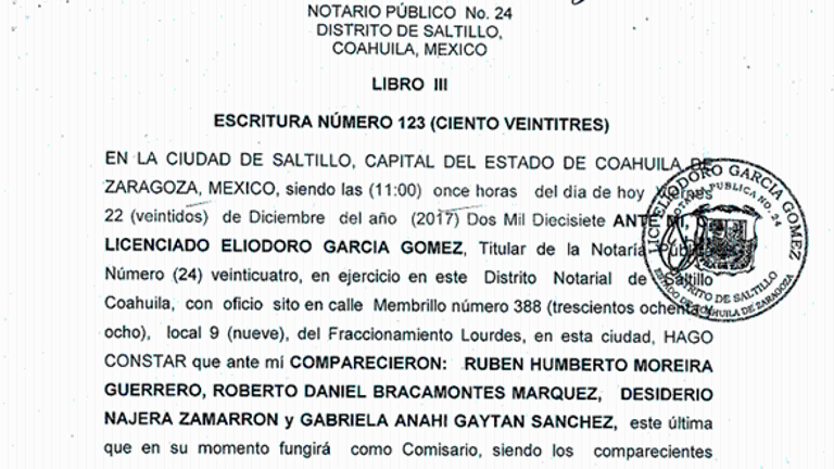 $!En la organización que creó el hijo de Humberto Moreira para formar Partidos Unidos, también contó con el apoyo de Desiderio Nájera Zamarrón.