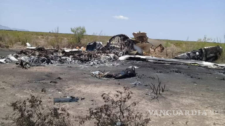 Identifican los restos de tres personas más del accidente aéreo de Ocampo, Coahuila