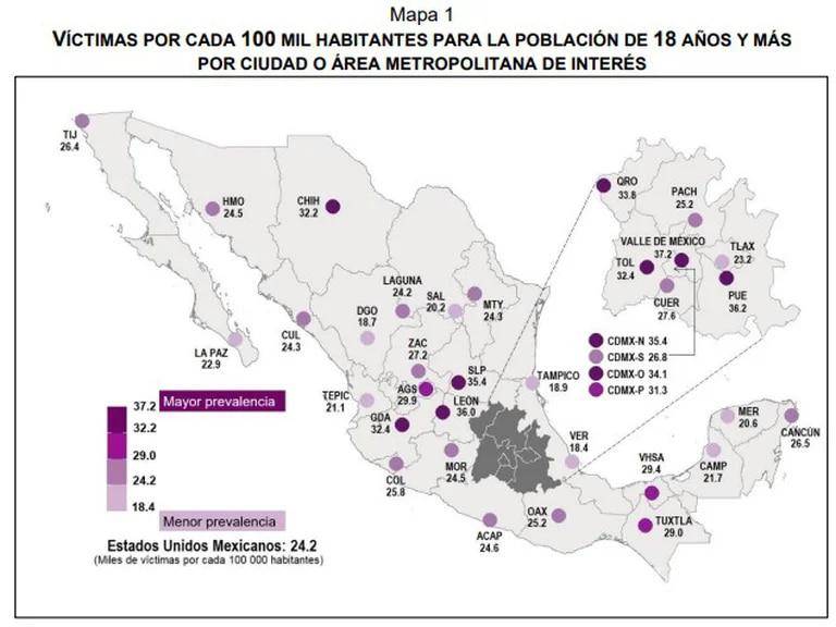 $!90% de delitos no se denuncian en México