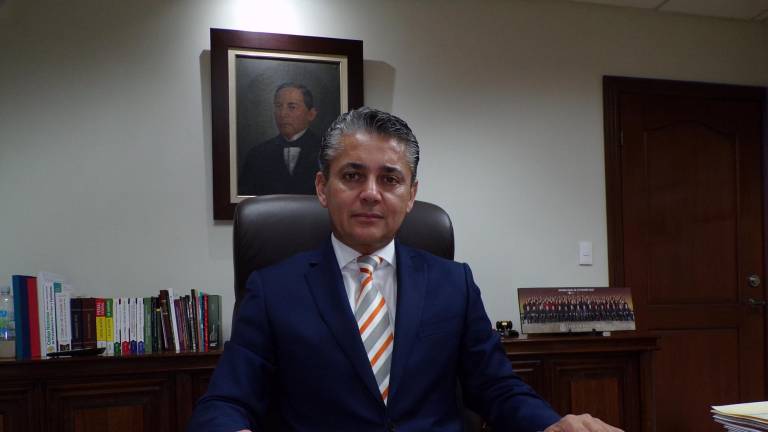$!En la imagen, Miguel Mery Ayup, magistrado presidente del Poder Jucial del Estado y quien impulsa la política de “Justicia terapeútica” para ayudar en la rehabilitación social de las personas.