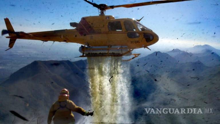 Reporta PCNL que controla un 70 por ciento del incendio del Cerro de la Silla