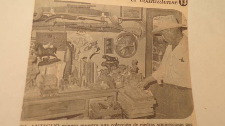 $!Don José Rojas presumía Rincón Colorado y en un inicio pocos le creyeron que había encontrado todo un mundo paleontológico.