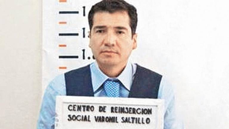 $!Javier Villarreal Hernández, en octubre de 2011, tras ser arrestado en Coahuila acusado de diversos delitos.