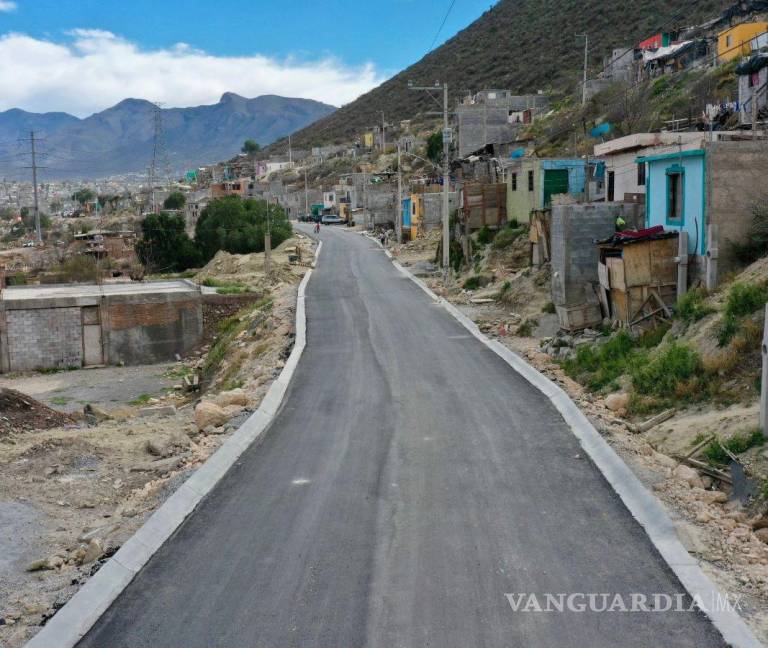 $!Colonias de la periferia ya gozan de pavimentación.