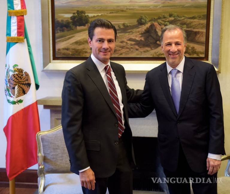 $!Peña Nieto se reúne con José Antonio Meade tras elección presidencial