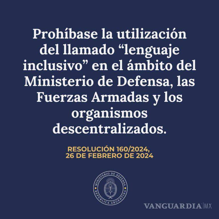 $!La administración pública de Argentina no utilizará lenguaje inclusivo