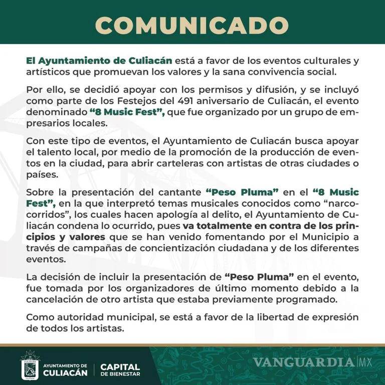 $!‘El Chapo’ Guzmán ‘apareció’ en festejos del 491 aniversario de Culiacán