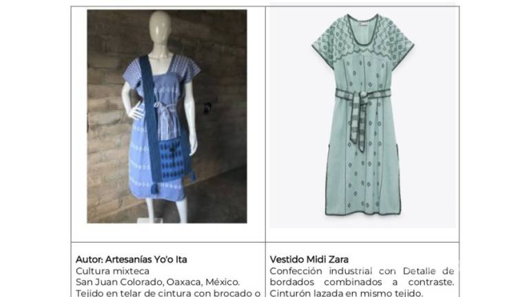 México pide explicación a Zara por apropiación cultural en diseños textiles