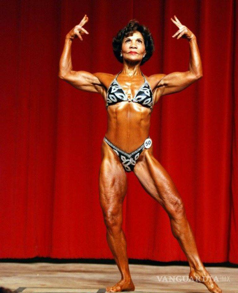 $!Josefina Monasterio; la fisicoculturista de 71 años que luce en gran forma