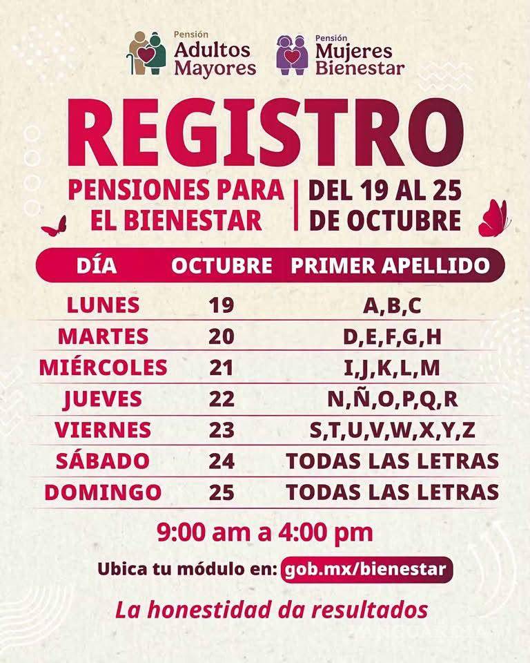 $!Los solicitantes deberán presentar identificación oficial, acta de nacimiento, CURP actualizada, comprobante de domicilio y números telefónicos de contacto.