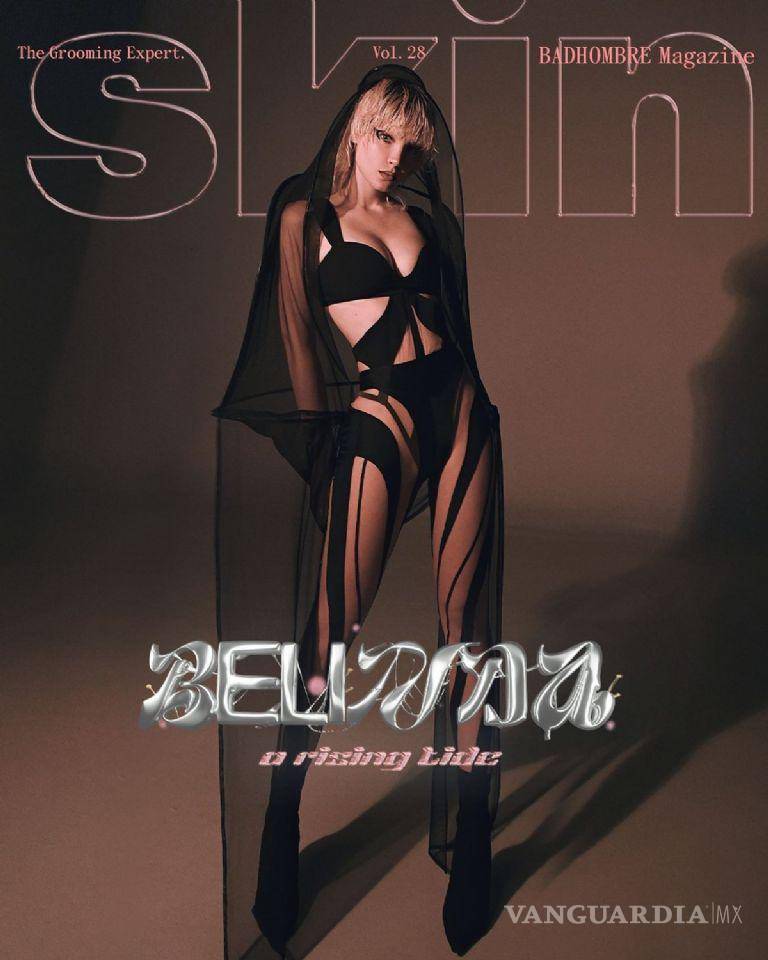 $!¿Se parecen? Belinda publica foto con el pelo corto y rosa; los internautas la comparan con Cazzu