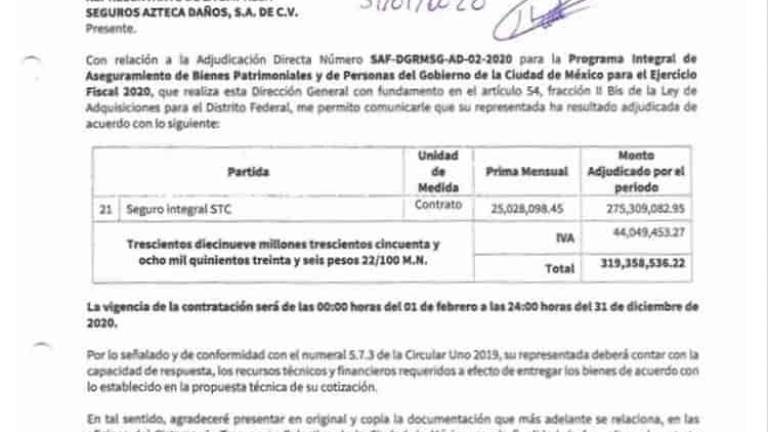 $!Una vez más, gobierno de la CDMX beneficia a Salinas Pliego, ahora con pólizas de seguros