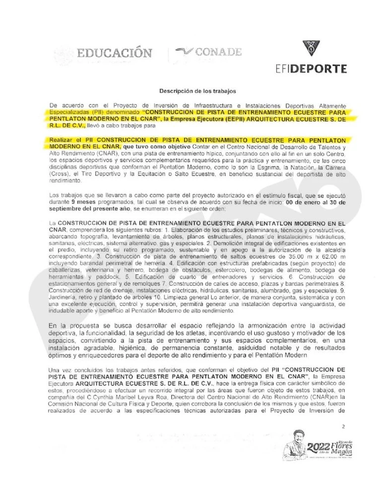 $!La pista fantasma: Banorte y la Conade, bajo la dirección de Ana Guevara, estafan al SAT con proyecto inexistente