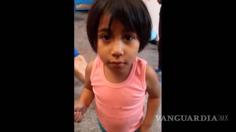 Difunden video de la ''niña de las calcetitas rojas''